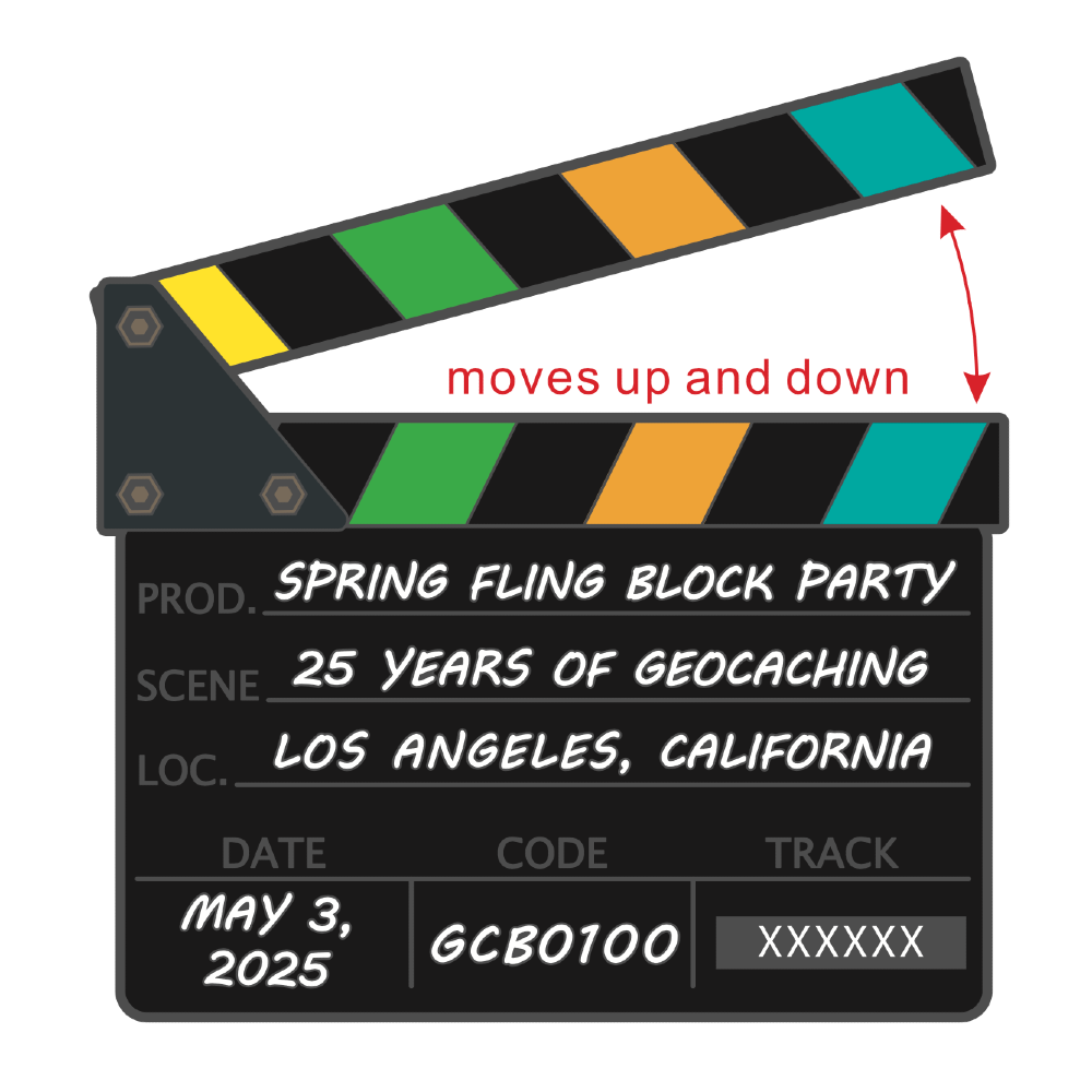 Spring Fling Block Party Geocoin